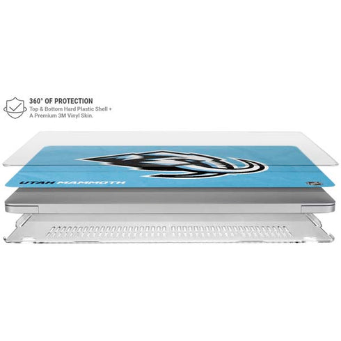 NHL Utah Mammoth Distressed Blue MacBook Air 15in (2023-2025) Case plus Skin